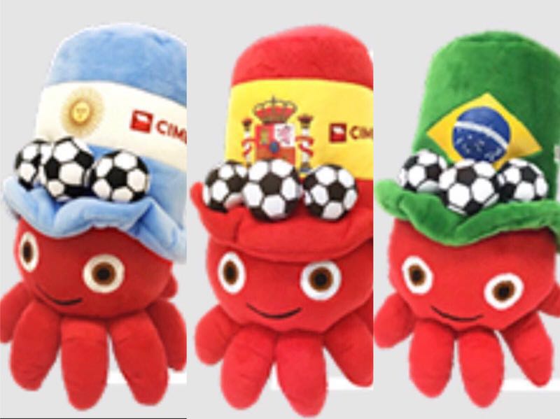 cimb octopus soft toy 2018