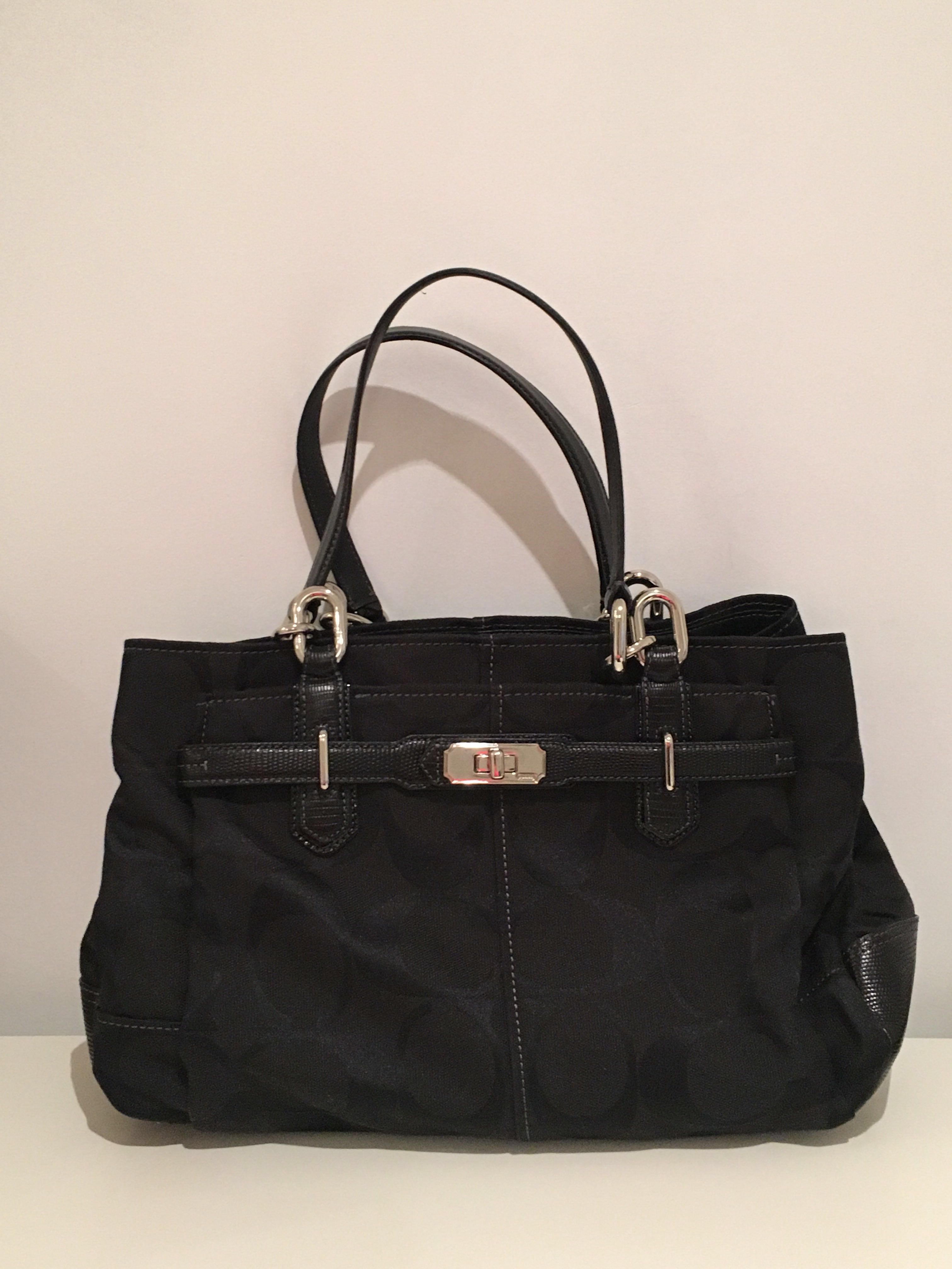 COACH black purse