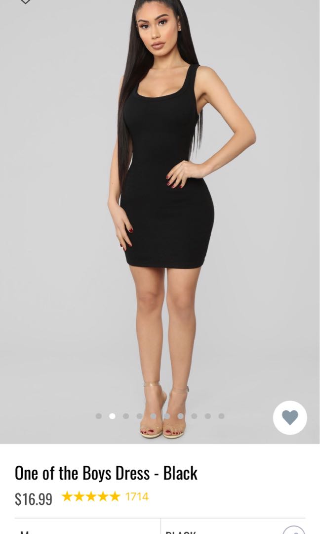 Fashion Nova Dresses Black