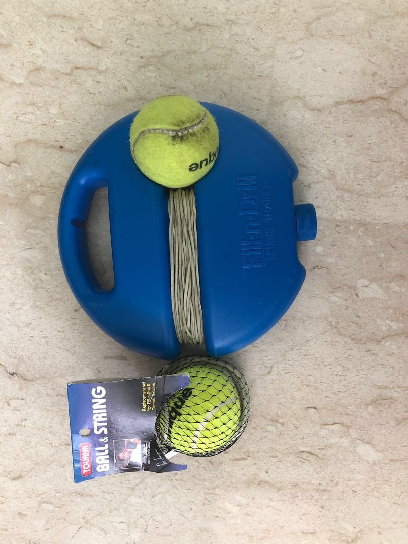 fill and drill tennis trainer