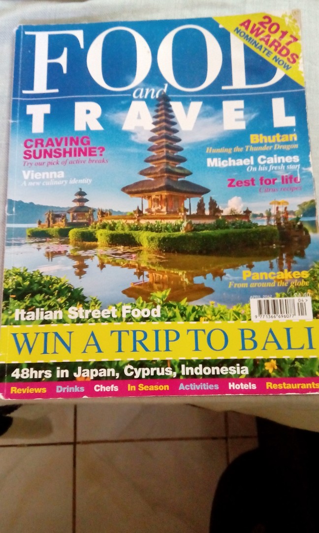 Magazine Food travel (monthly) (9771366696077)