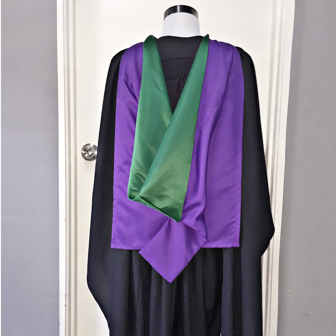 Graduation Gown (Rental), Luxury, Apparel on Carousell