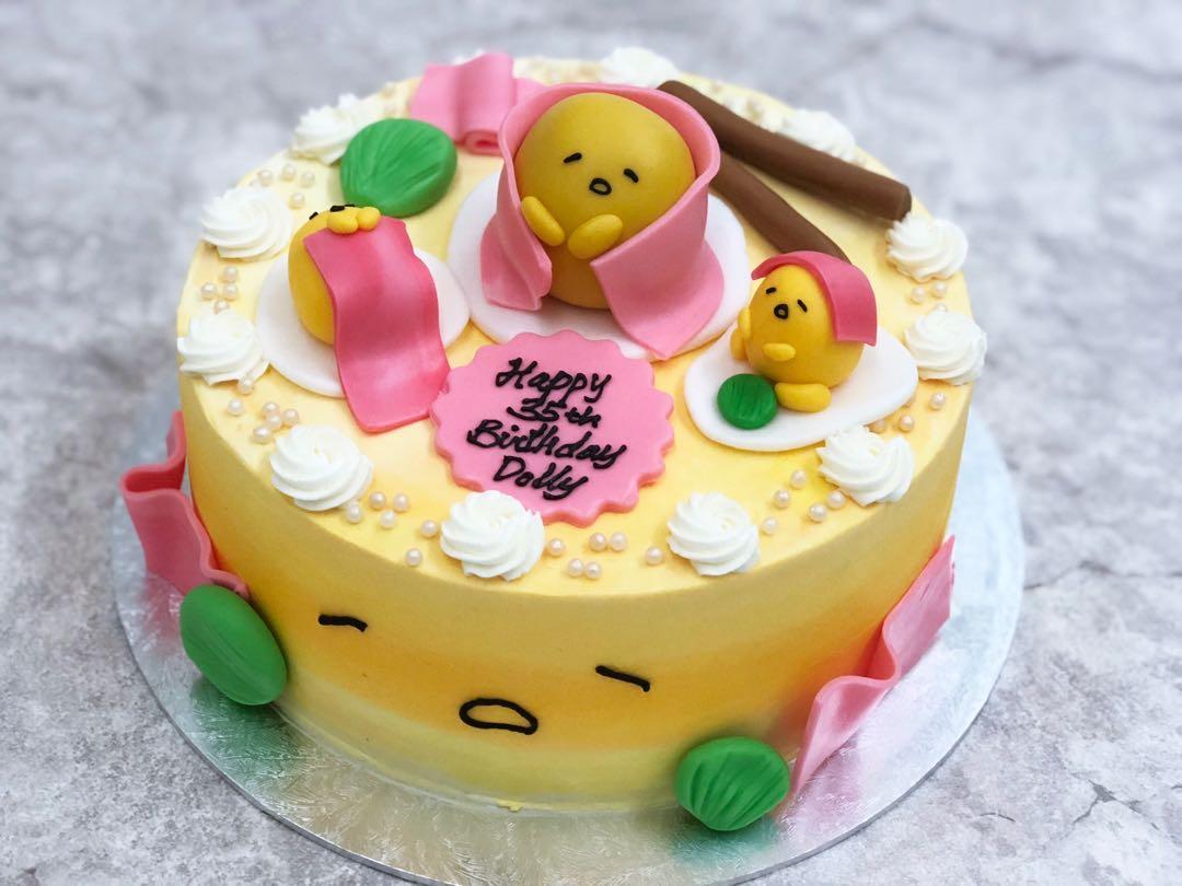 Wallpaper Gudetama Cake Food Drinks Baked Goods On Carousell For iPhone