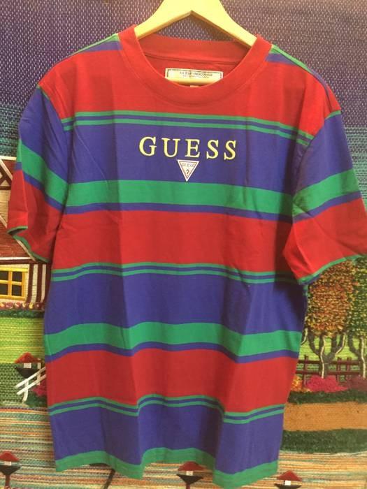 Guess camden striped tee deals