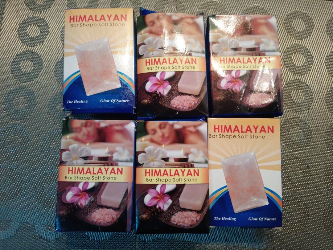 Himalayan Salt Bar Shape Salt Stone Health Beauty Skin Bath Body On Carousell