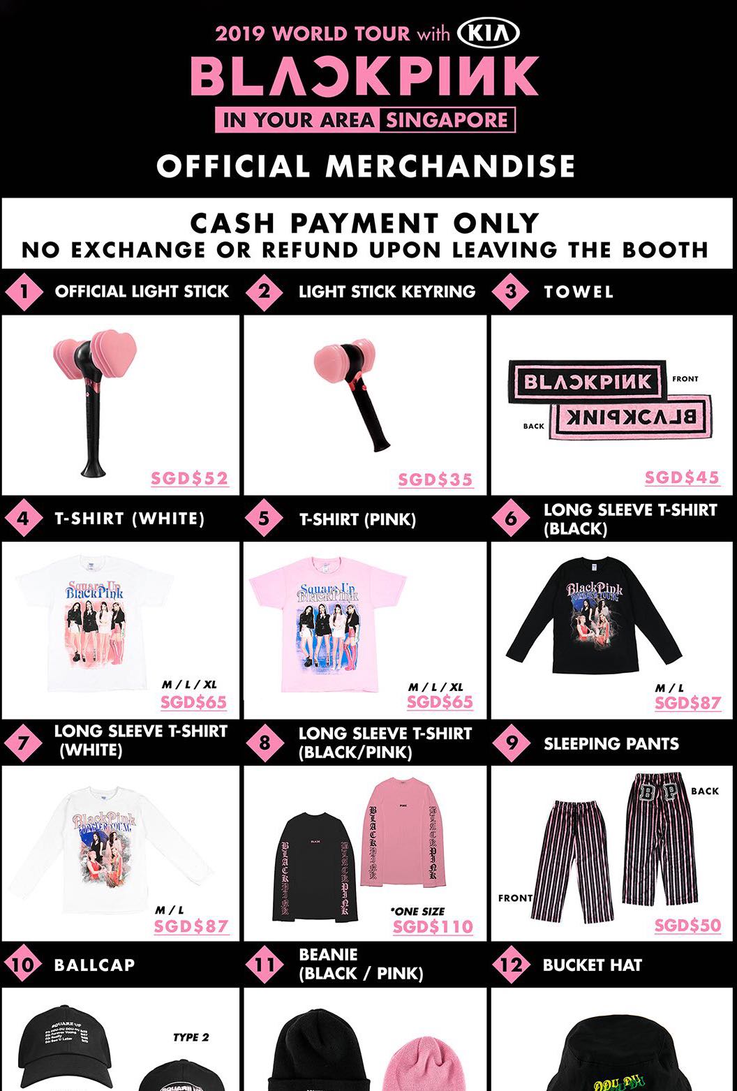 Htb Blackpink Merch Entertainment Events Concerts On Carousell