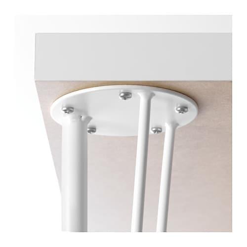 Ikea table with Krille legs with castor, Furniture & Home Living, Furniture, Tables & Sets on