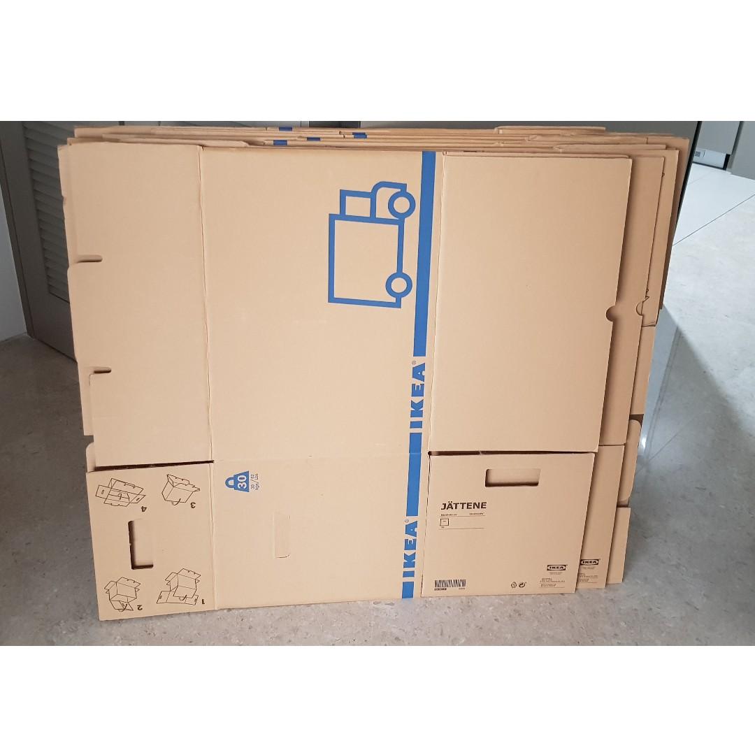 Ikea Packaging Cartons Everything Else On Carousell
