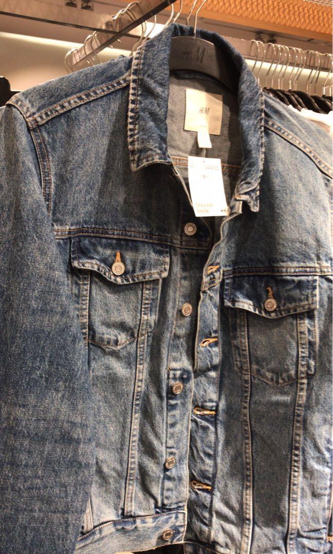 Jaket jeans hnm sale