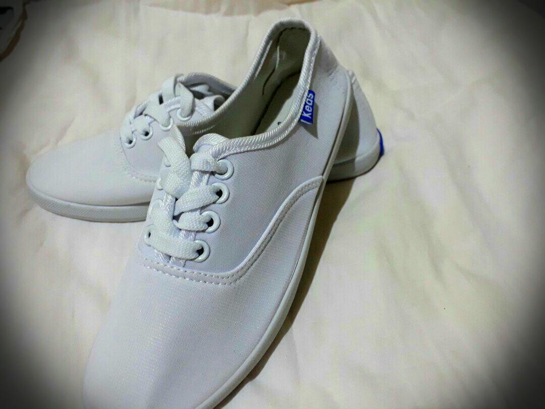 Keds white rubber shoes