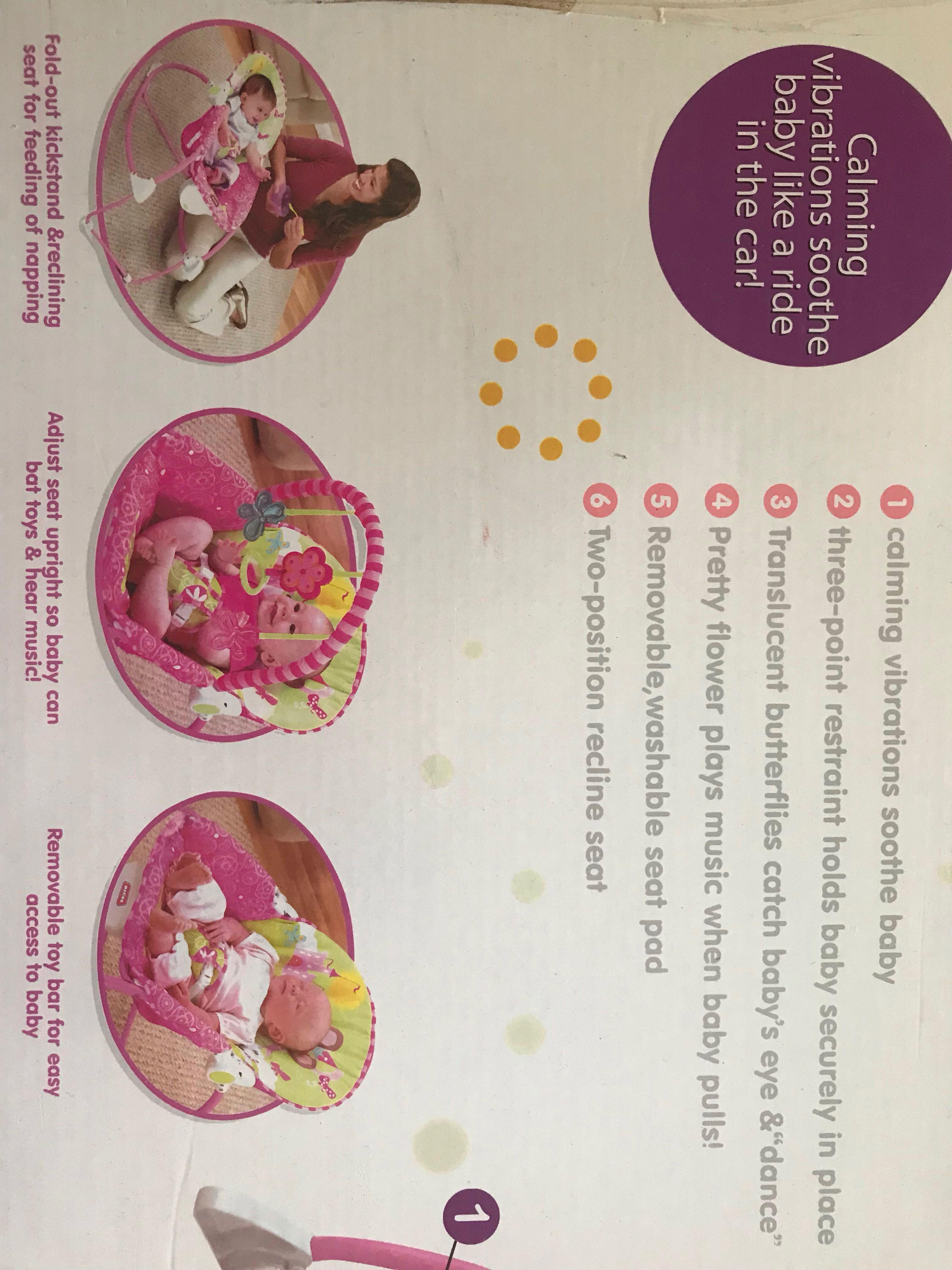 Lightly Used Baby Rocker With Vibrator Babies Kids Cots