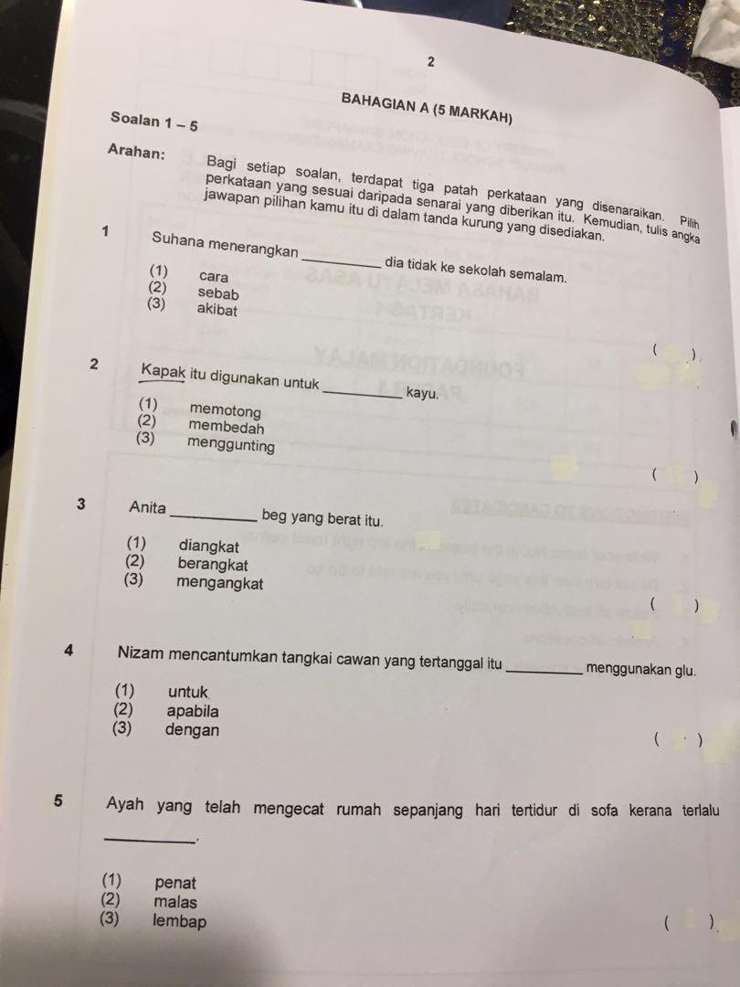 Malay Foundation Language Psle Hobbies Toys Books Magazines Assessment Books On Carousell