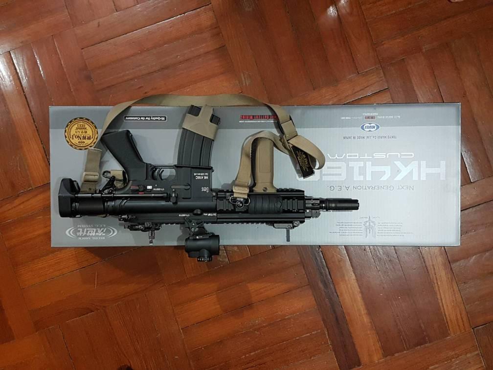 Marui HK416C 次世代next gen recoil shock, 興趣及遊戲, 玩具& 遊戲類 