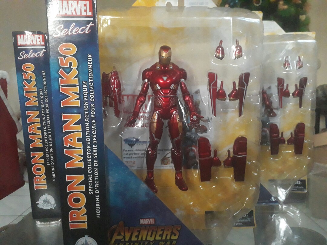 marvel select iron man mark 50