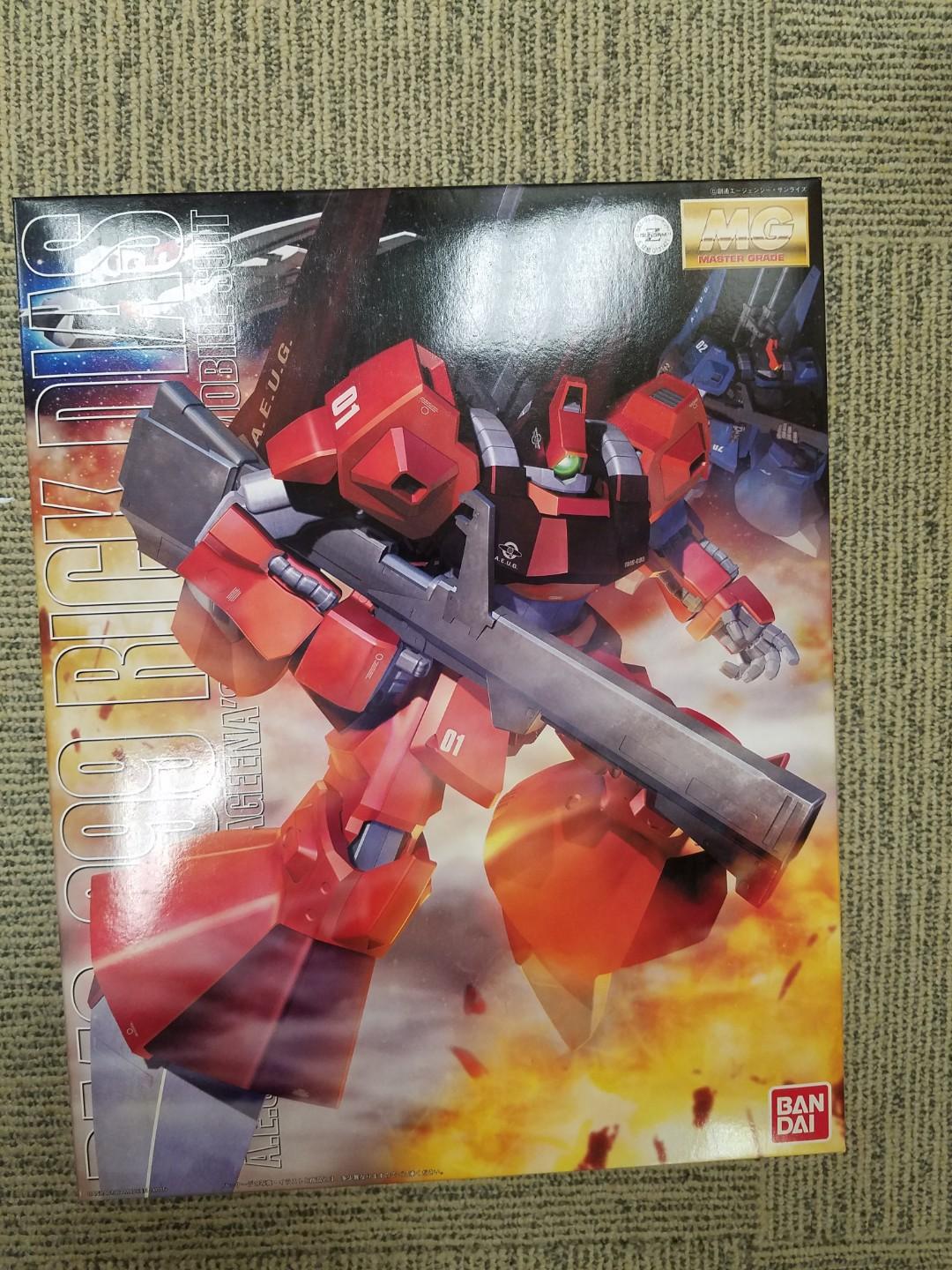 Z Gundam 1/220 Scale RMS-099 Rick-Dias Model Kit - Bandai Plastic Model, Beam Pistol & Saber Included