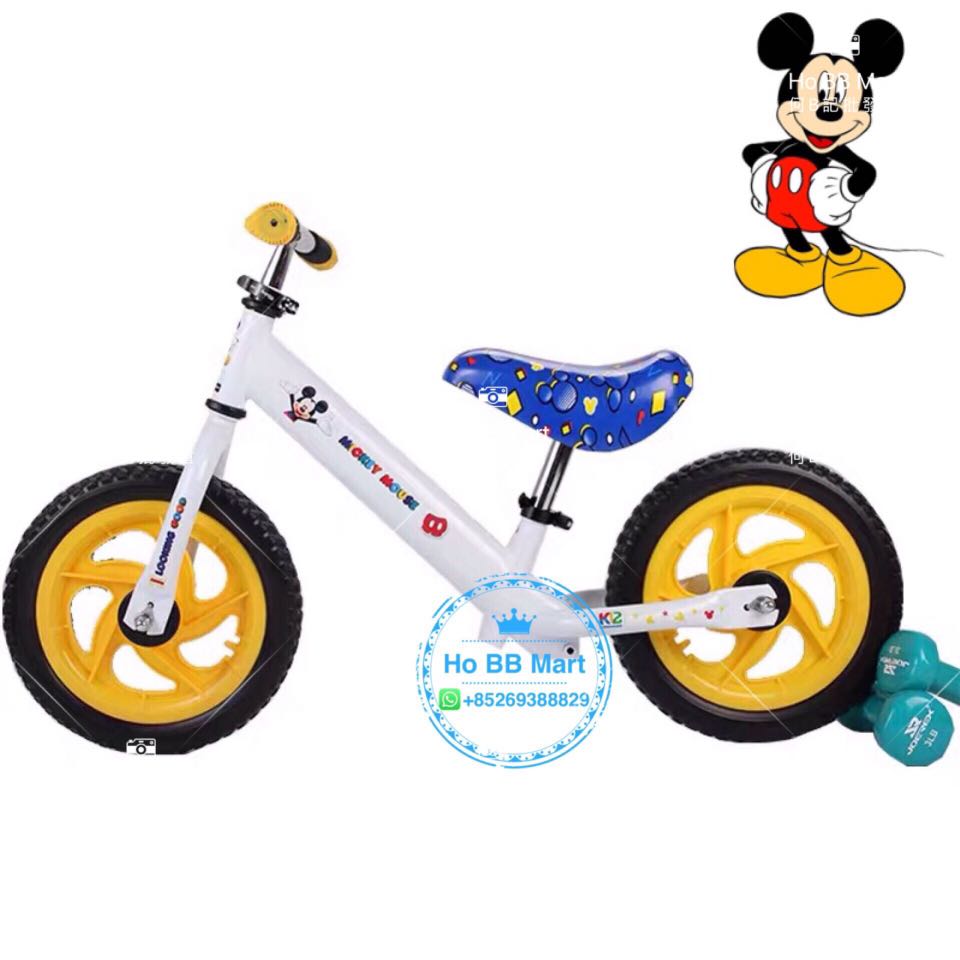 mickey mouse balance bike