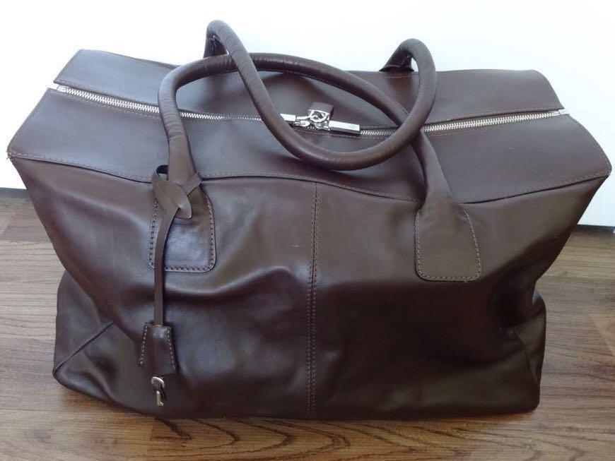Molton Brown Leather Bag, Luxury, Bags & Wallets on Carousell