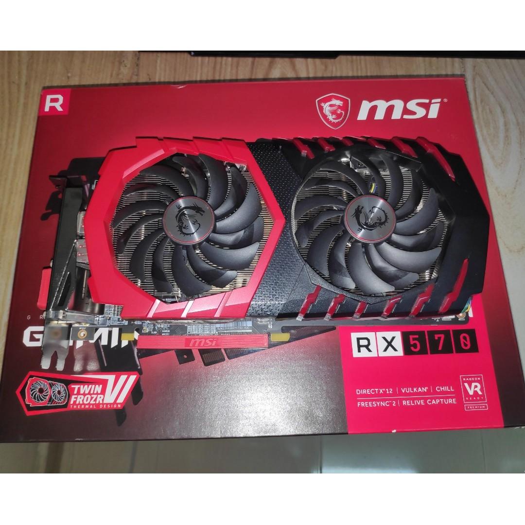 MSI RX 570 Gaming X 4GB GDDR5