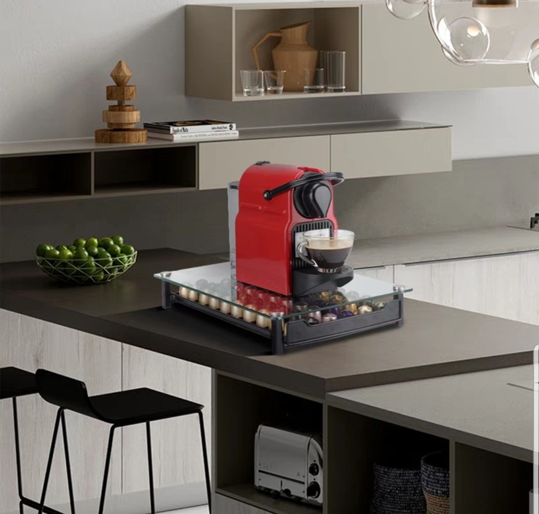 Nespresso Pod Holder (2 types of drawers), Furniture & Home Living
