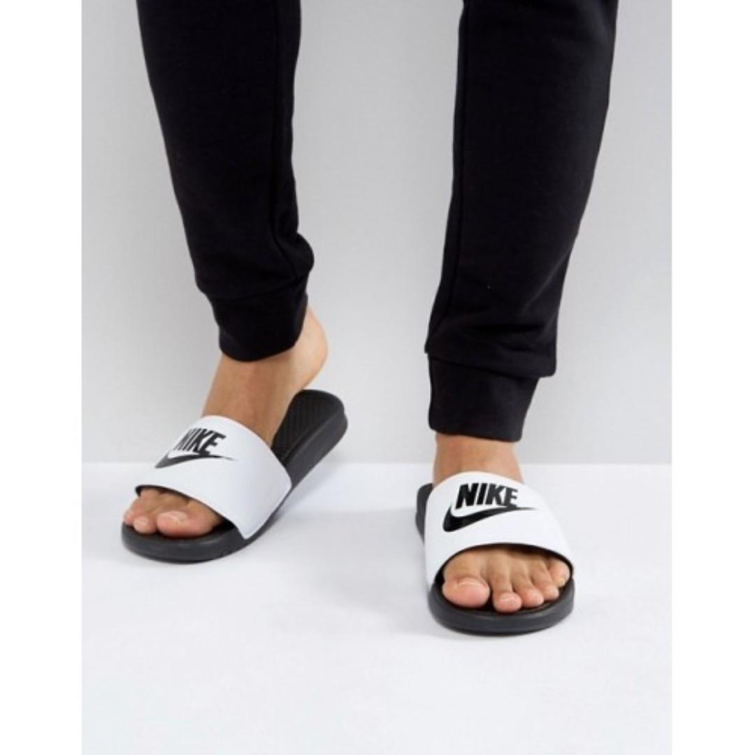 nike benassi just do it print