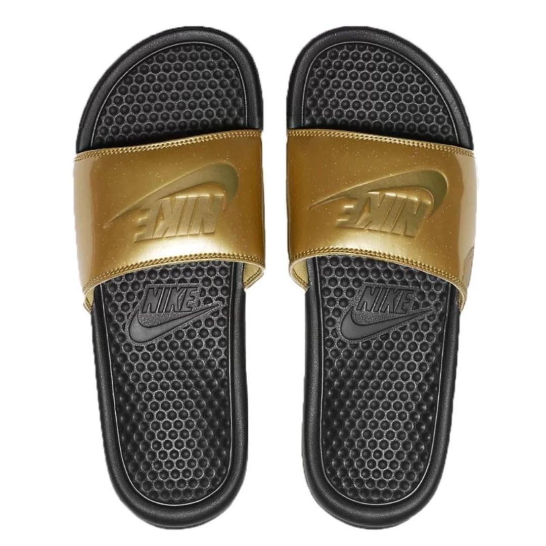 nike benassi just do it print slides