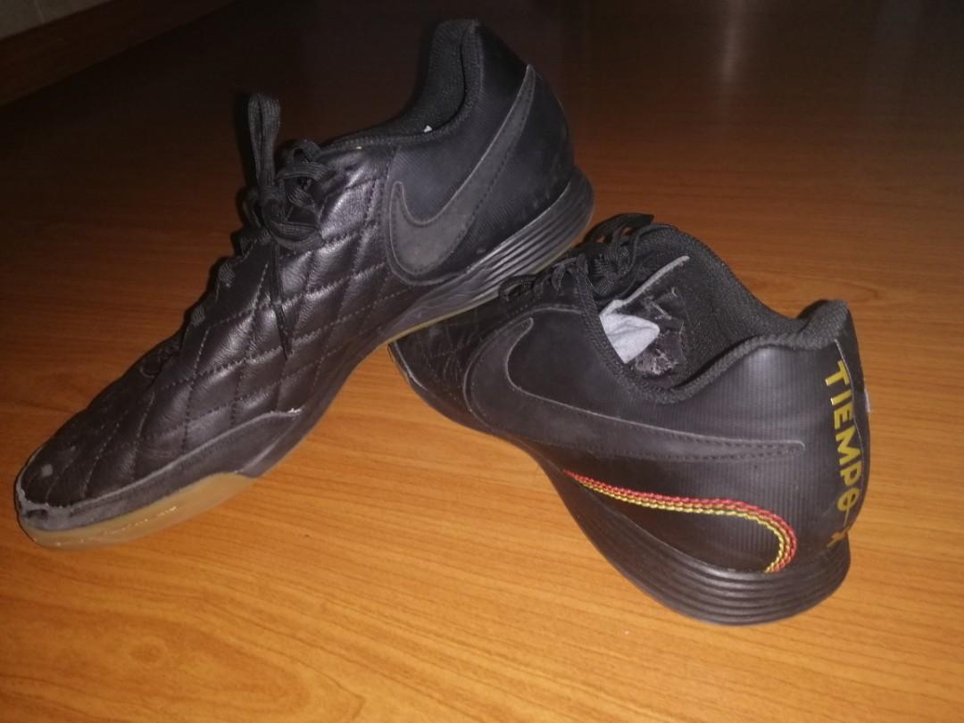 Nike Tiempo Ligera IV R10 Black Men s Fashion Activewear on