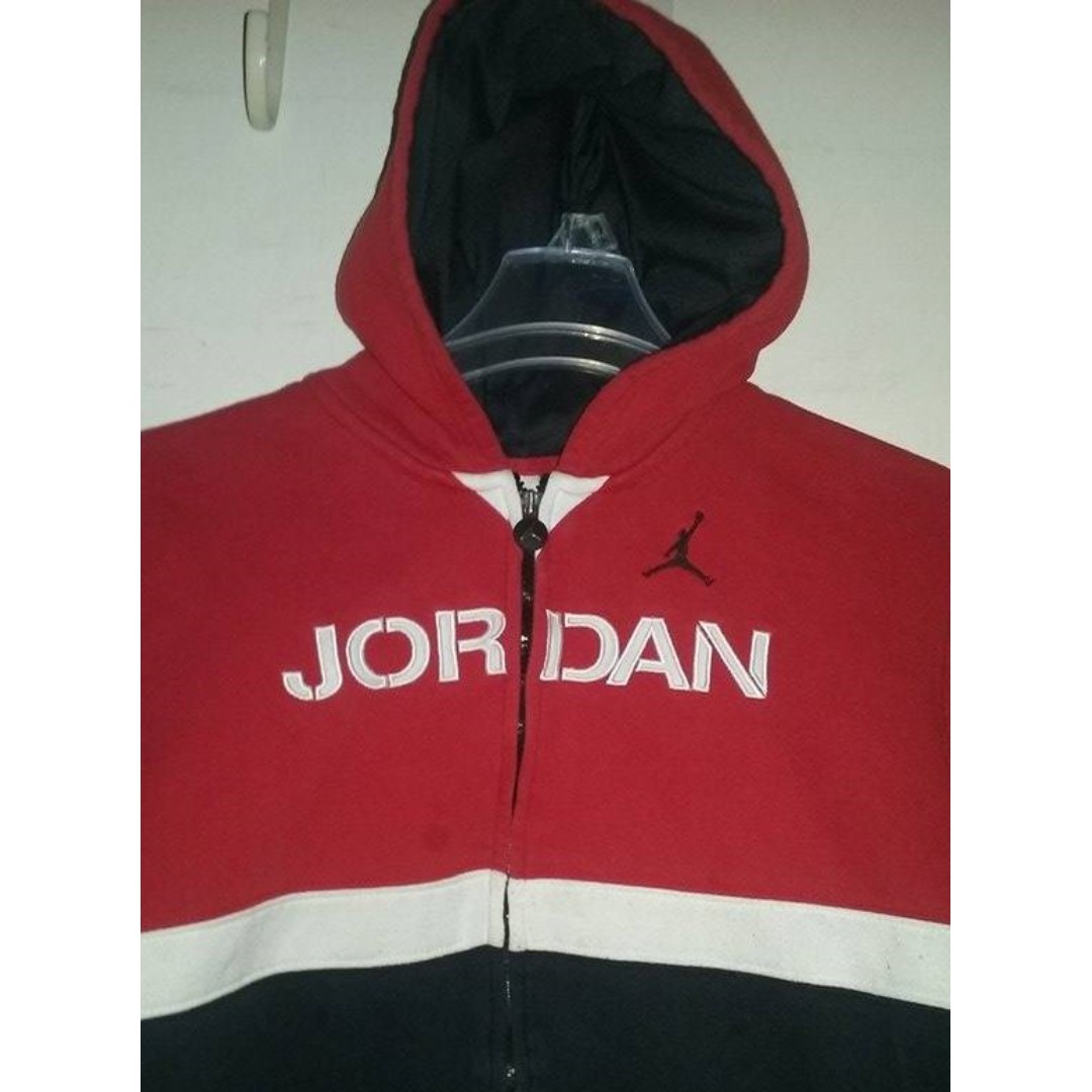 red air jordan hoodie