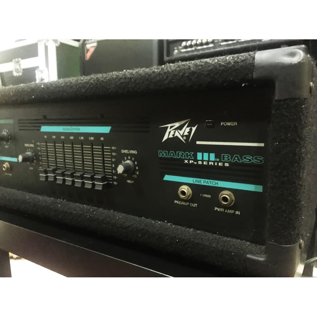 Peavey Mark III XP Series 300 CHS Bass Amplifier, Hobbies & Toys, Music