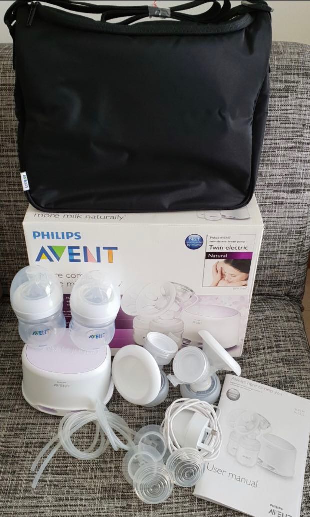 Philips Avent Twin Electric Breast Pump, Babies & Kids, Nursing