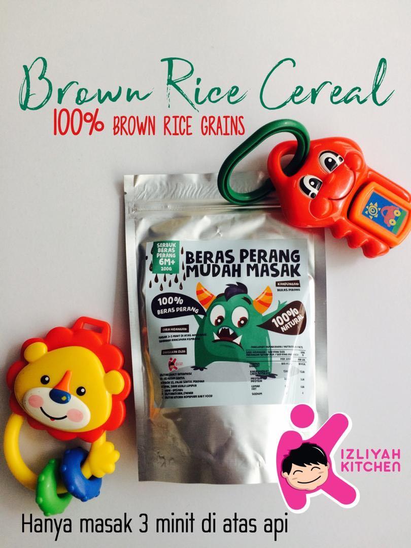 Plain Cereal Homemade Baby Food Izliyah Kitchen Babies Kids