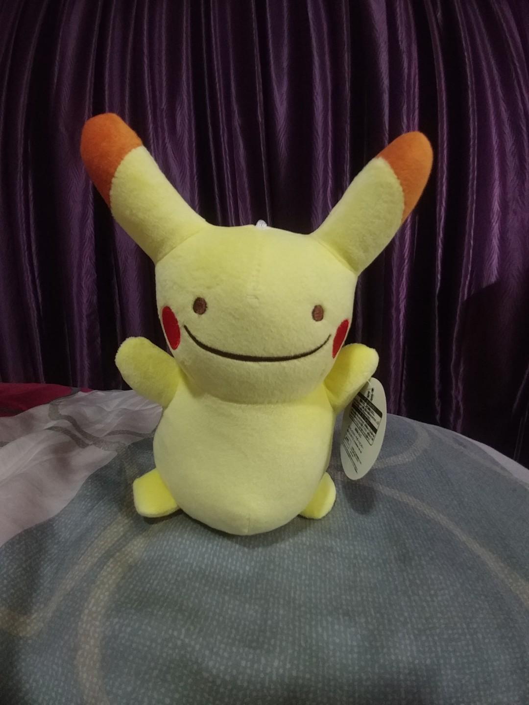 ditto pikachu plush