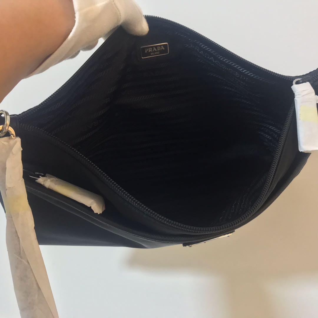 PRADA-Nylon-Leather-Cosmetic-Pouch-Clutch-Bag-Black-1N0012 – dct-ep_vintage  luxury Store