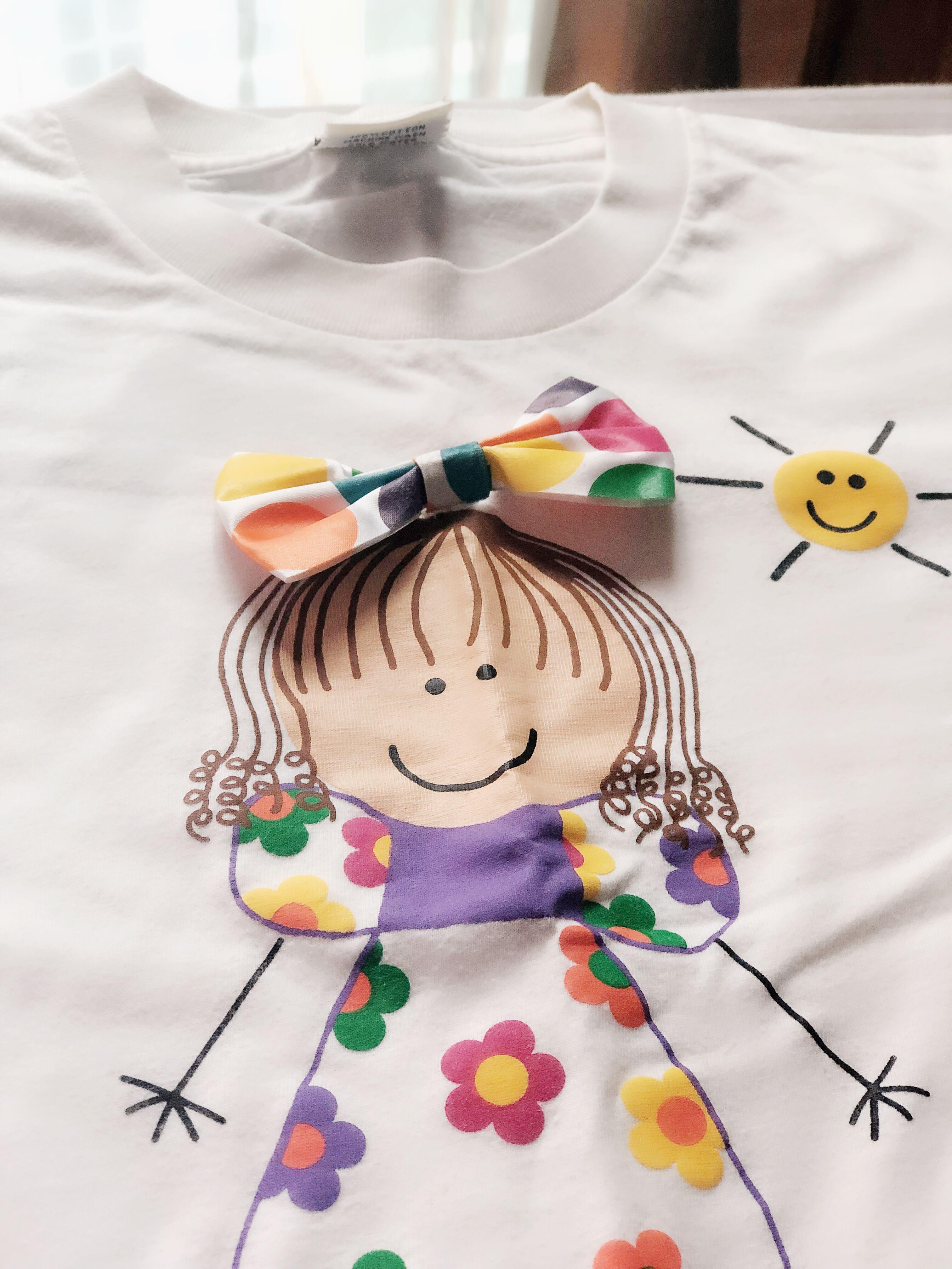 Preloved Jim Thompson Girl T-shirt (pure white) (Category: Babies & Kids Fashion) located in Singapore. Submitted by mozchriz (Listing ID 214339467, Image 3). Description: Genuine Jim Thompson T-shirt Careful owner who only handwashed it. Only worn a few times No stains Ptp 39cm Length 48cm Only meet up at Buangkok MRT station Postage not included yet (normal mail $1.15, smartpac $3.20).