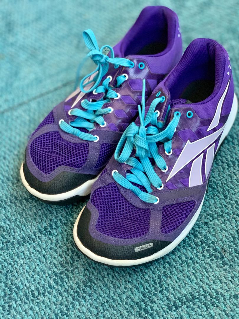 Purple Reebok Crossfit Training Shoes 