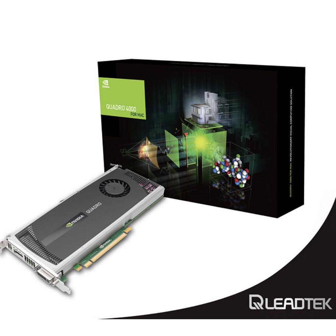 Nvidia Quadro 4000 For Mac Graphic Card Gpu Electronics Computer Parts Accessories On Carousell
