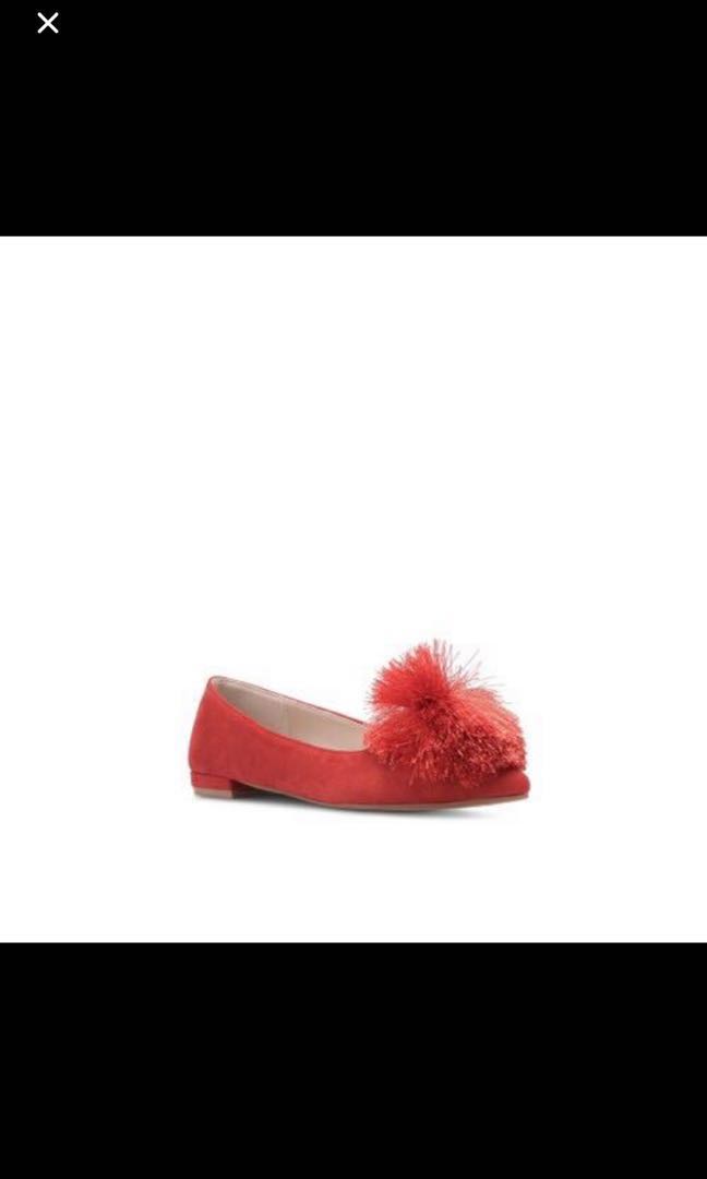 Red Pom Pom shoes. Brand new Women s Fashion Footwear Flipflops