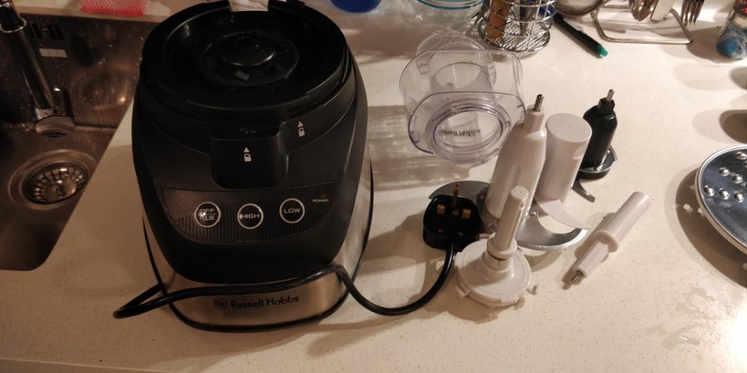 Russel Hobbs Food Processor Mixer Grinder Chopper Kneader, TV & Home
