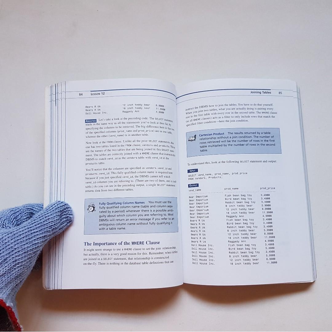 Sams Teach Yourself Sql In 10 Minutes Books Stationery Non