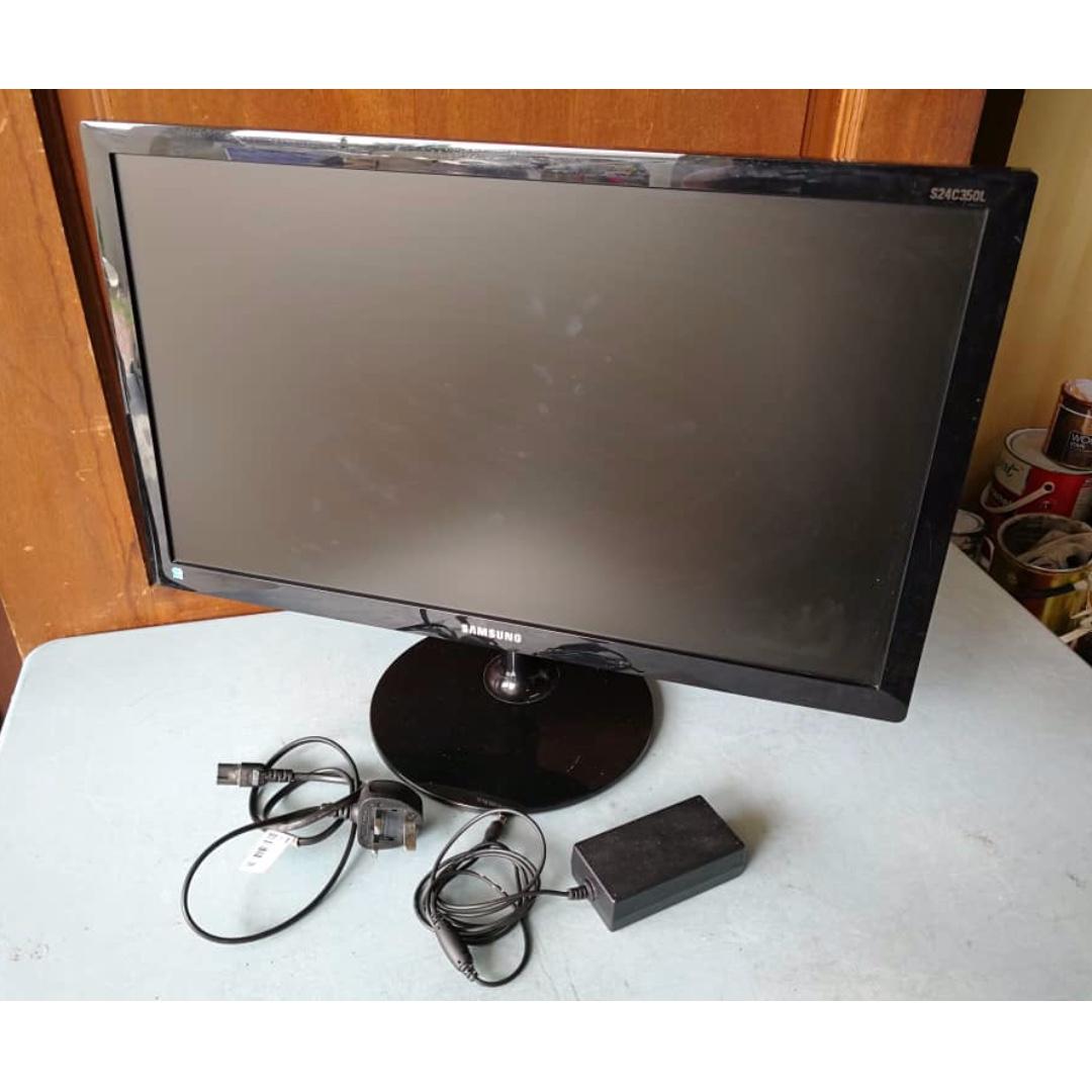 Samsung S24C350HL 24" LED Monitor * 19A K, Computers & Tech, Parts ...