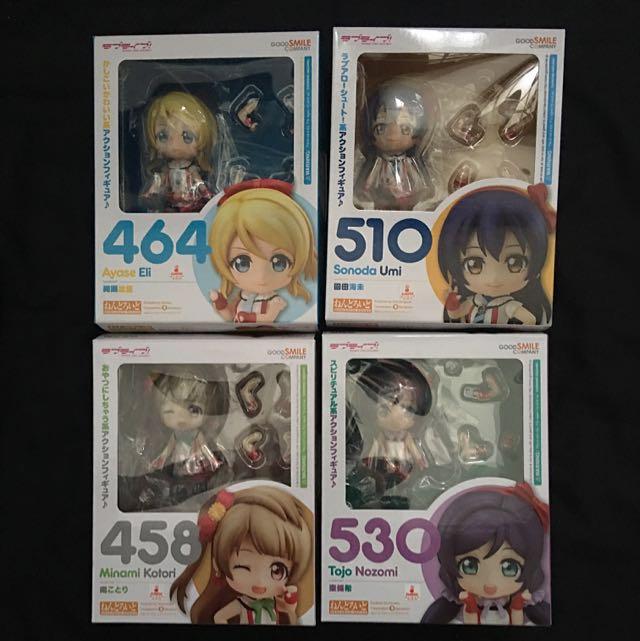 School Idol Project Lovelive Nendoroid Set Hobbies Toys Toys Games On Carousell