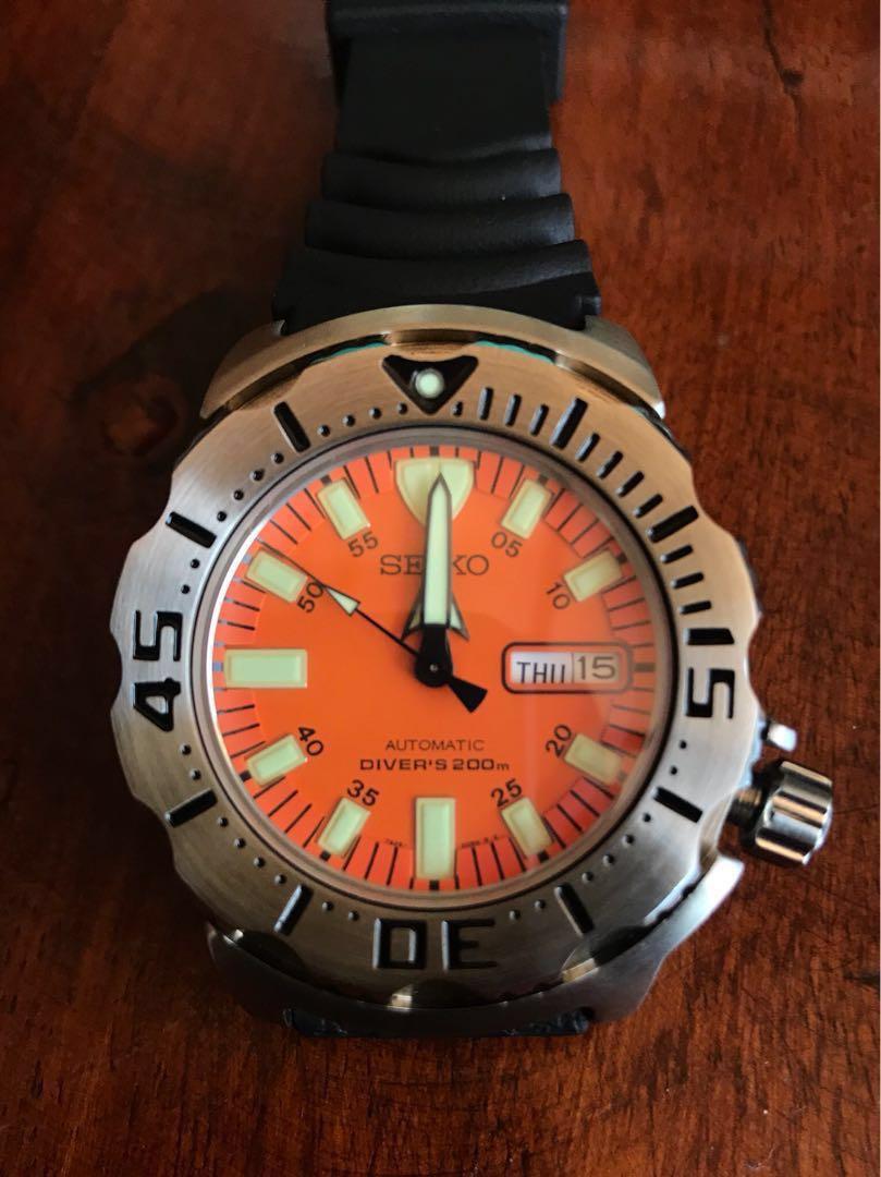 Seiko Orange Monster 1st Gen Waitlist SKX781K3 Brand New Mobile