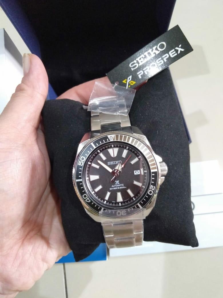 Seiko Prospex SRPB51K1 Samurai black Brand New Garansi Resmiv1 thn, Fesyen  Pria, Jam Tangan di Carousell