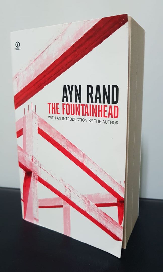The Fountainhead By Ayn Rand Book Books Stationery Fiction On