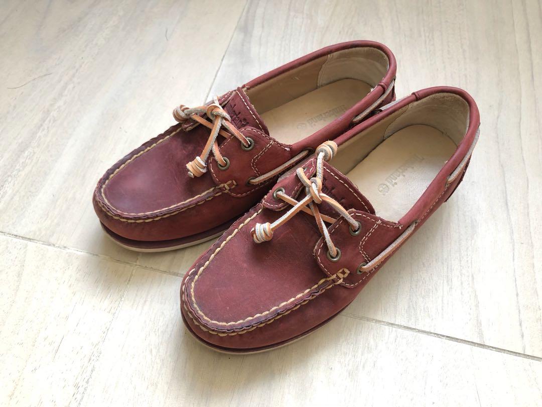 dark red timberlands