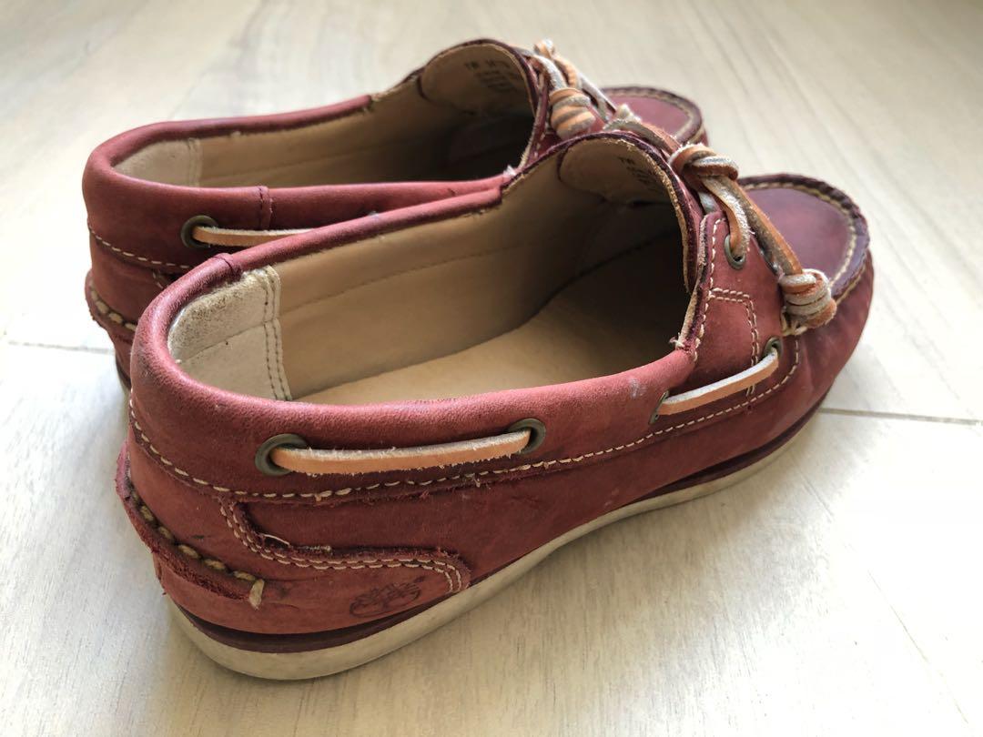dark red timberlands
