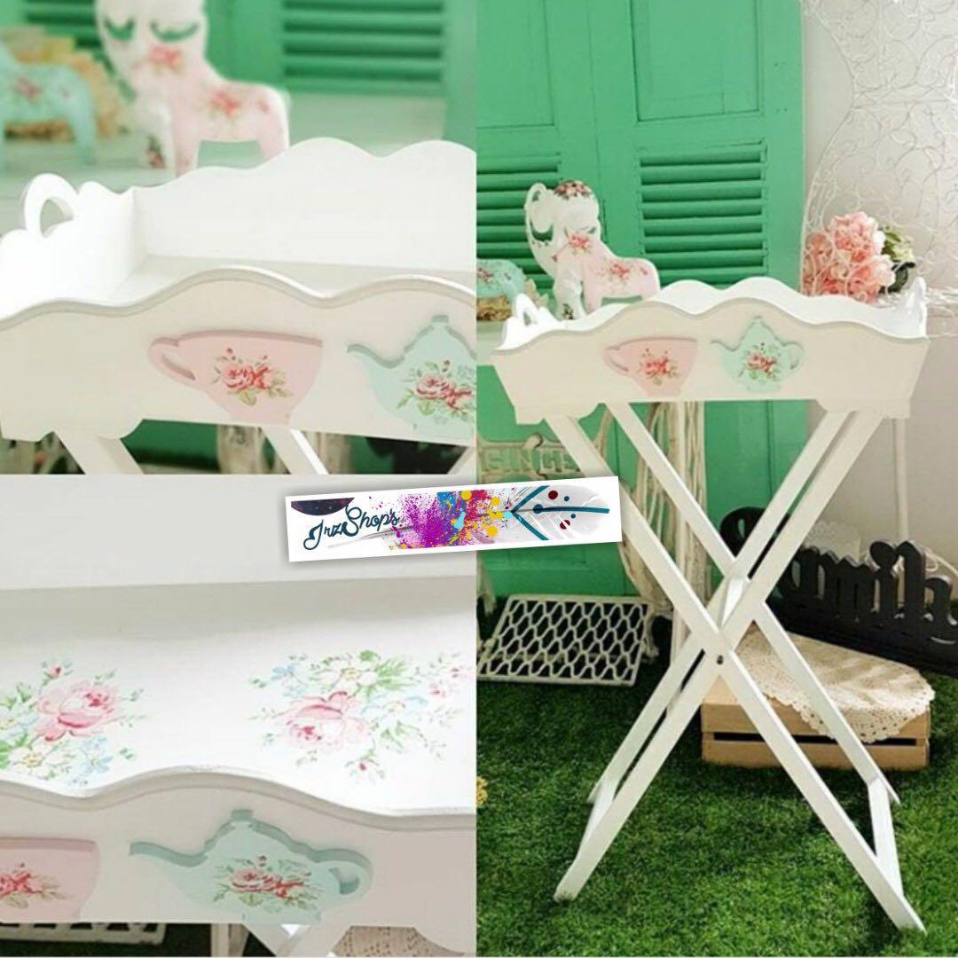 Tray Nampan Shabbychic Unik Murah Cantik Home Decoration Party