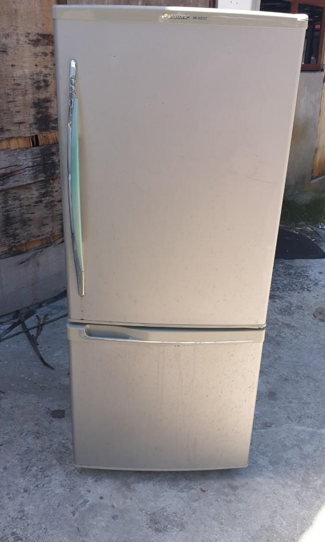 Used Panasonic 2 Doors Fridge Refrigerator Peti Sejuk Peti Ais 253l Good Condition Kitchen Appliances On Carousell