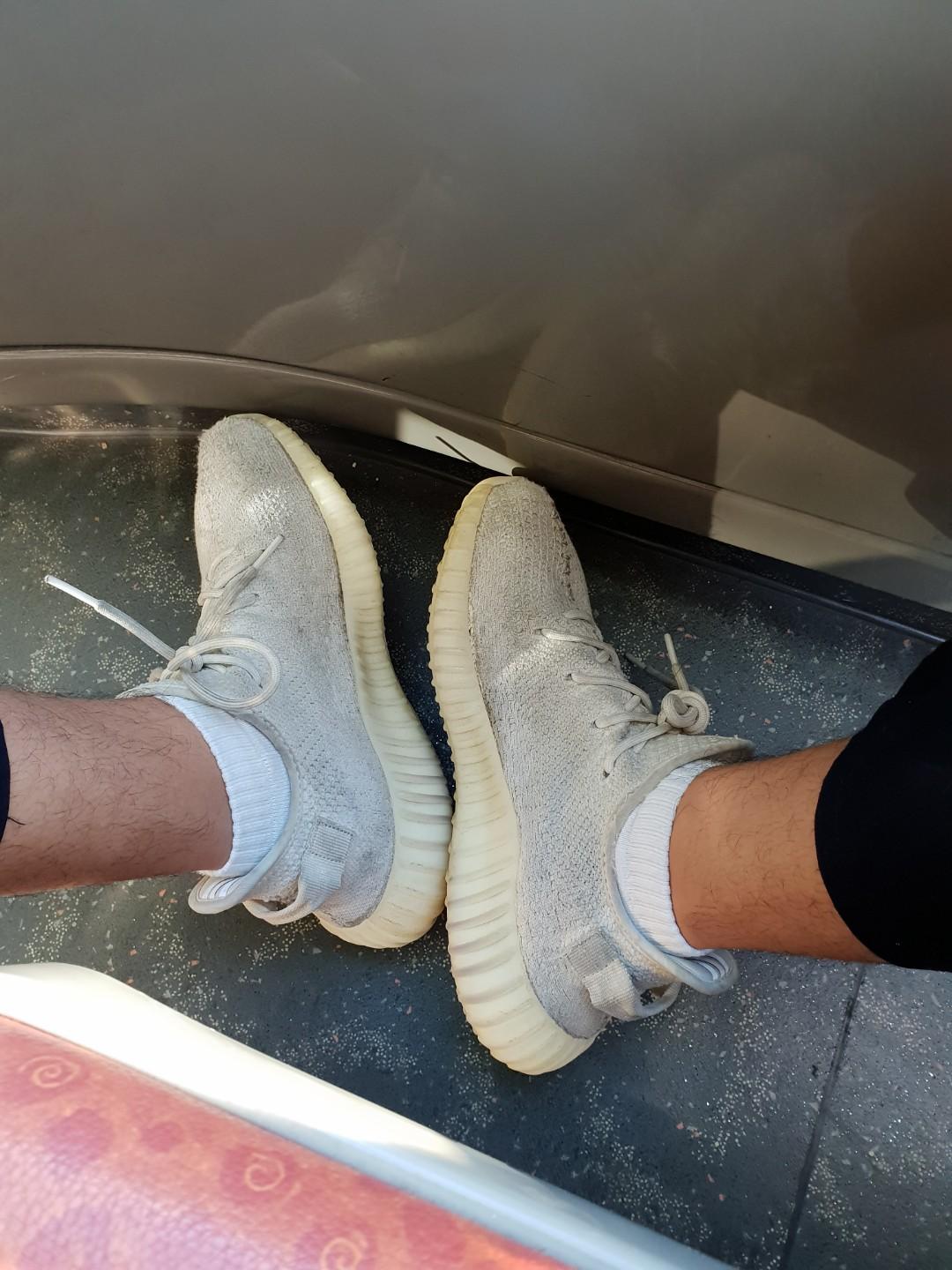 trashed yeezys for sale