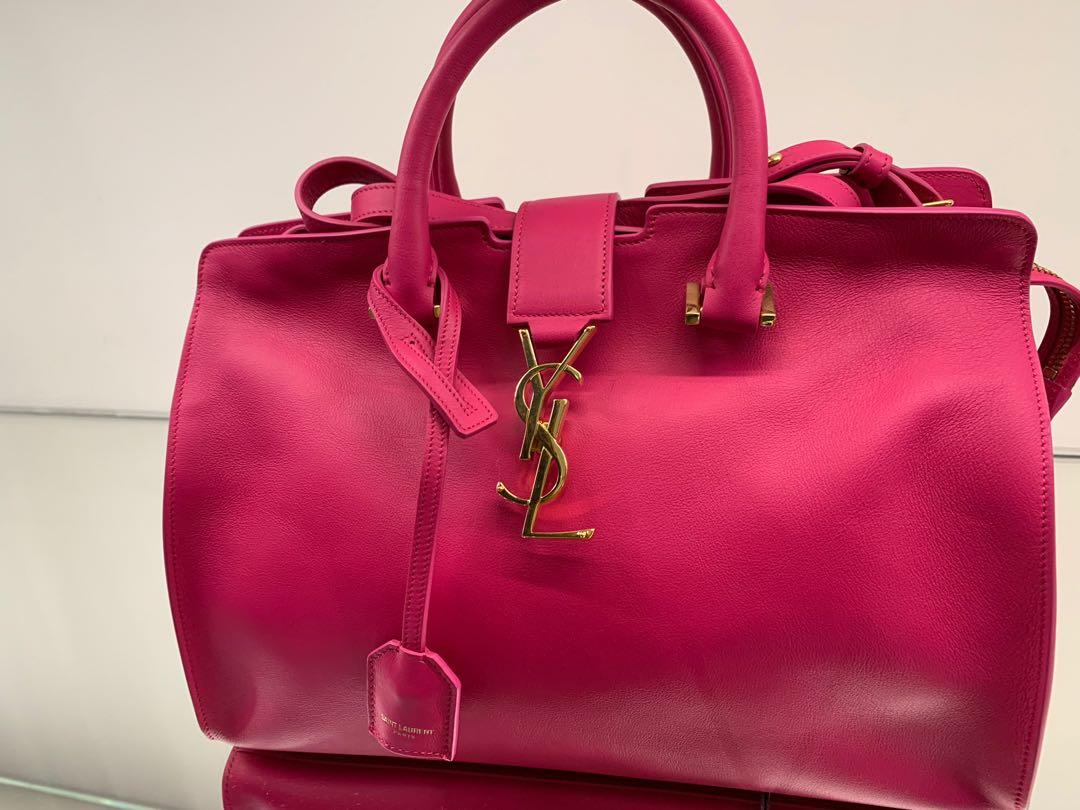 ysl pink tote bag