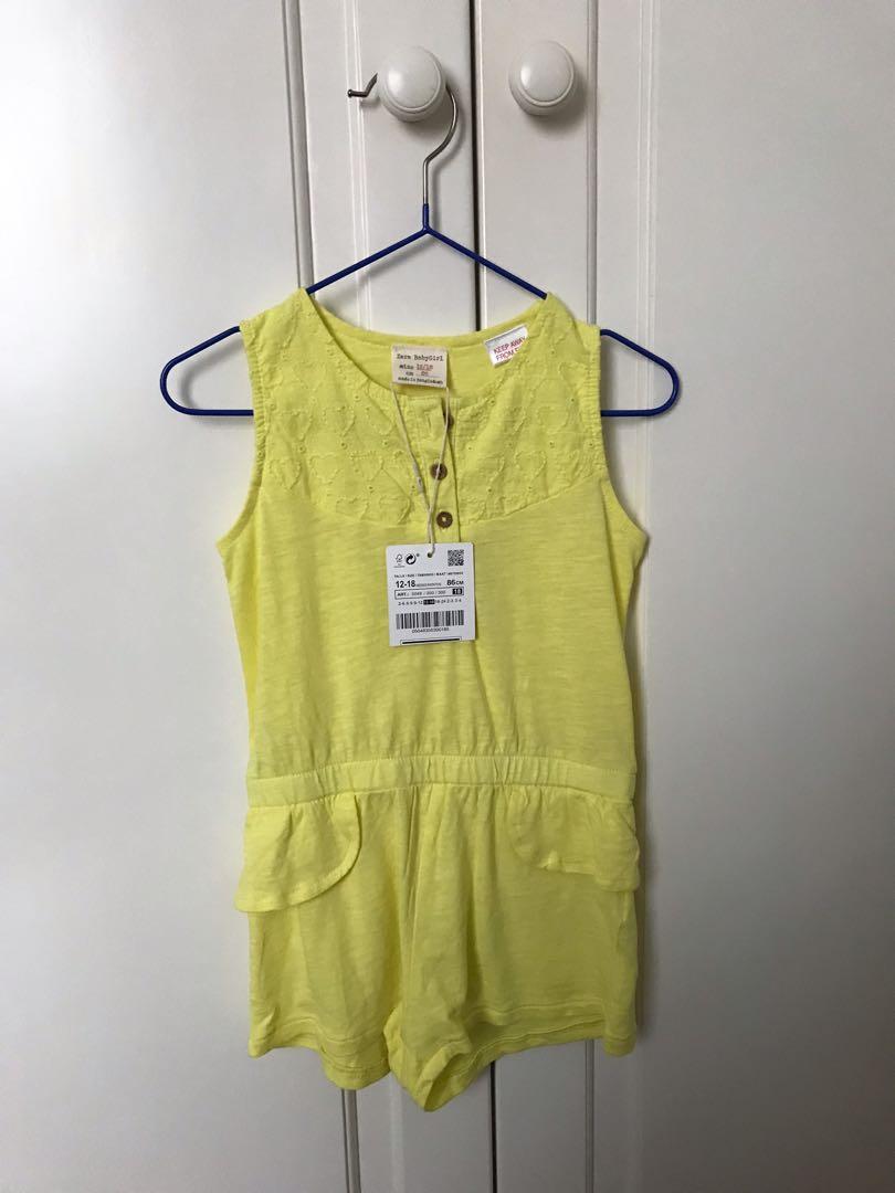 yellow jumpsuit kids
